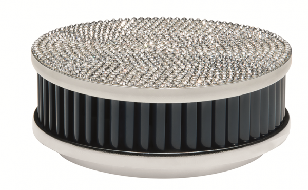 Pyrexx Px-1 Rauchmelder Design Silber-Swarovski 12-Jahres-Batterie